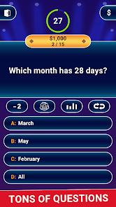 Millionaire Trivia Game Quiz