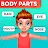 Human Body Parts Learning Game