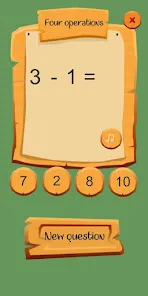 Four Operations Math Education Game | Free Apk Download on Your Device ...