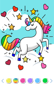 Unicorn Coloring Girl Games Game | Free Apk Download on Your Device ...