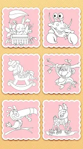 Animal coloring pages games