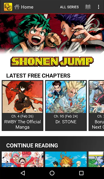 Shonen Jump Manga & Comics 4.9.1 Download - Comics Games | nowf.com