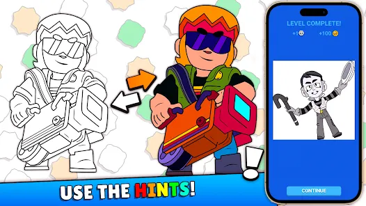 Coloring Heroes of Brawl Stars | Free Apk Download on Your Device ...