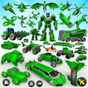 Army Robot Car Game:Robot Game