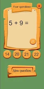Four Operations Math Education Game | Free Apk Download on Your Device ...