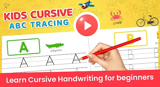 Toddlers ABC Cursive Writing | Free Apk Download on Your Device. Enjoy ...