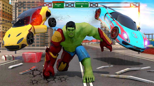 Monster Superhero City Battles