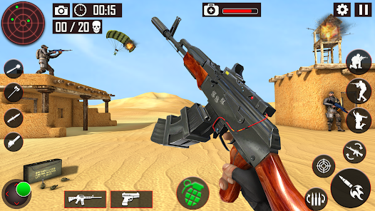 FPS Commando Shooting Gun Game