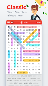 Word Search Colorful Guide