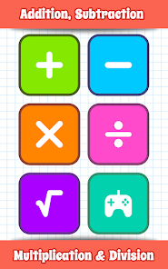 Math Games, Learn Add Multiply