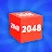 Game 2048 3D. Cube chain. Cube