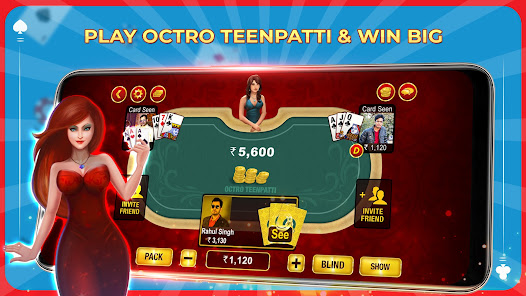 Teen Patti Octro Poker & Rummy