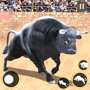 Bull Fighting-Bull Attack Game