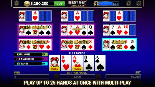 Best-Bet Video Poker
