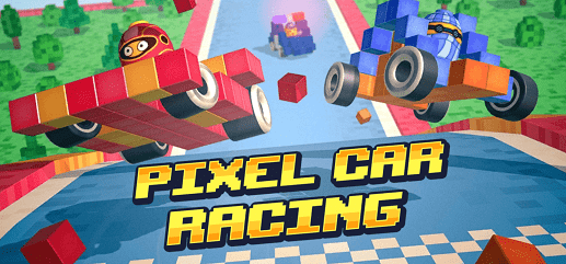 Pixel Car Racing Blocky Crash - A Blocky Racing Extravaganza