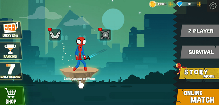 Spider Stickman Supreme Review- Superhero Duel